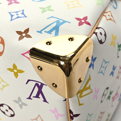 Louis Vuitton Monogram Multicolor Speedy 30 White 9 of 10