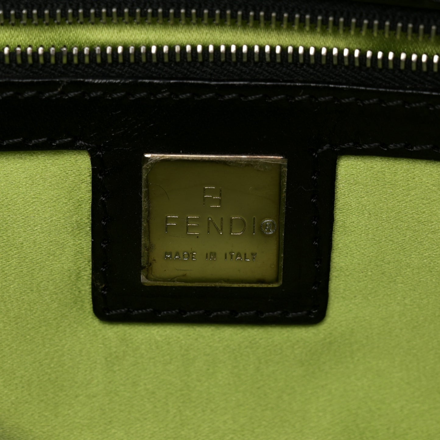 Satin Beaded Baguette Black Multicolor