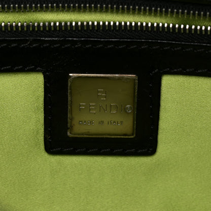 Fendi Satin Beaded Baguette Black Multicolor 8 of 14