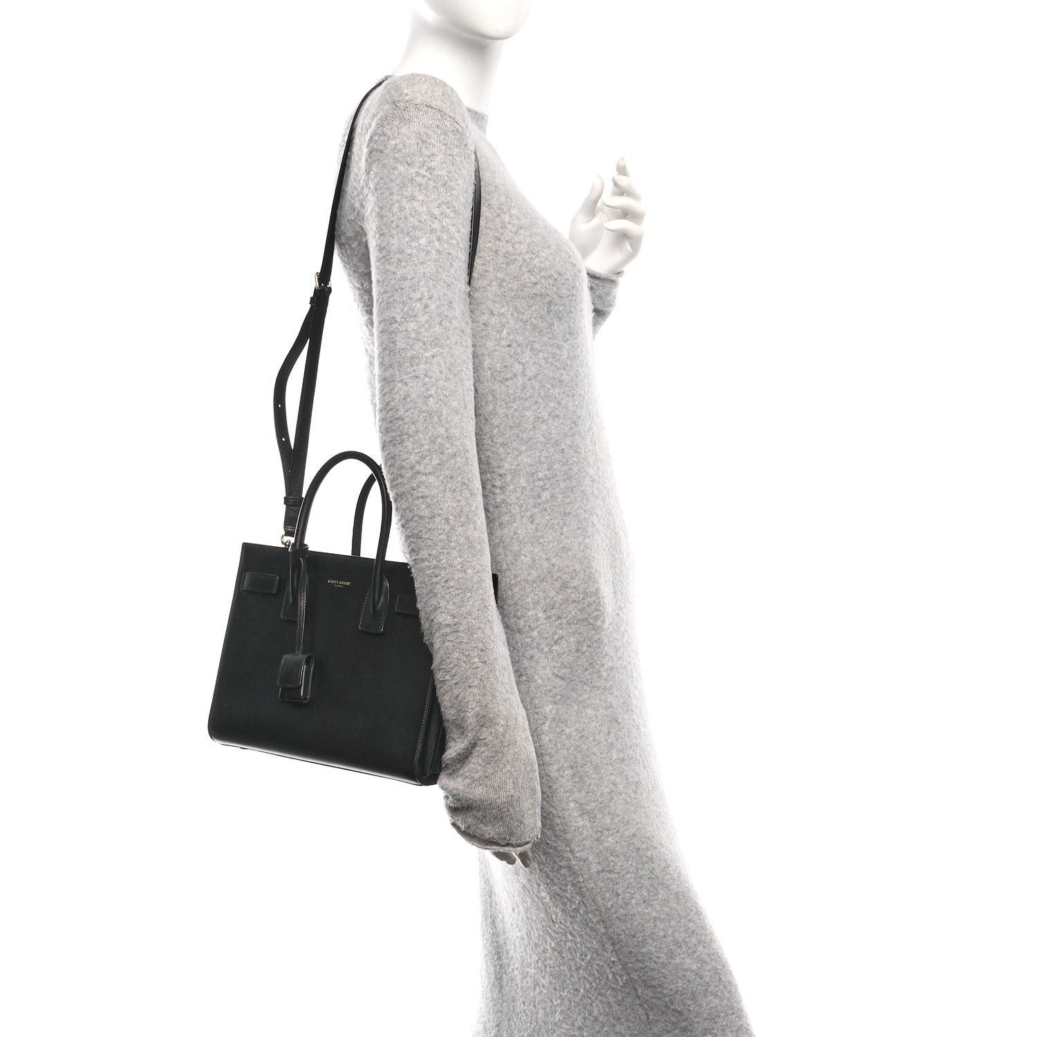 Saint Laurent Calfskin Baby Sac De Jour Black 2 of 11