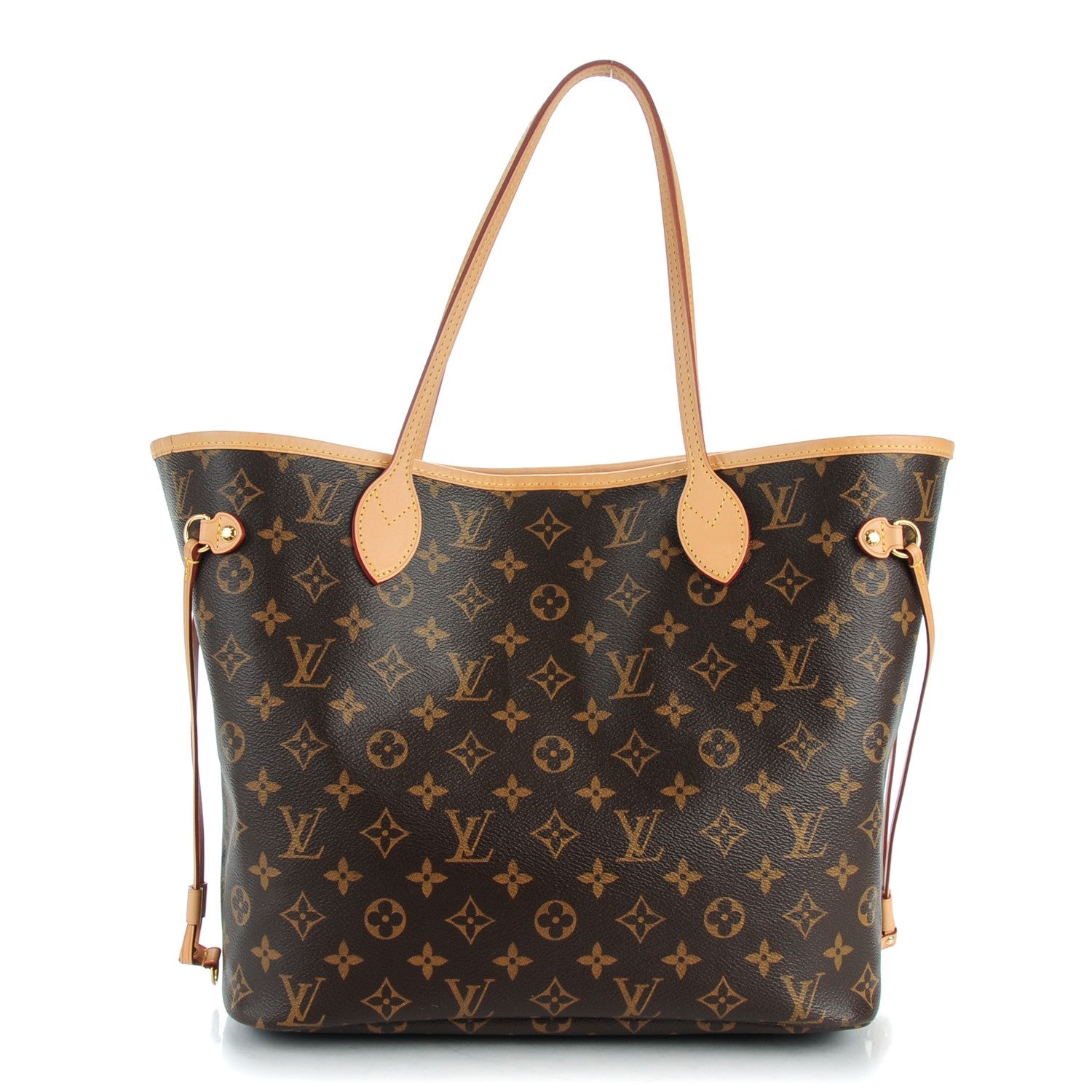 Louis Vuitton Monogram Neverfull MM Rose Ballerine 1 of 8