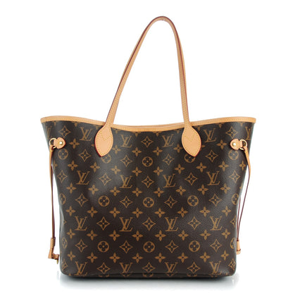 Louis Vuitton Monogram Neverfull MM Rose Ballerine 1 of 8