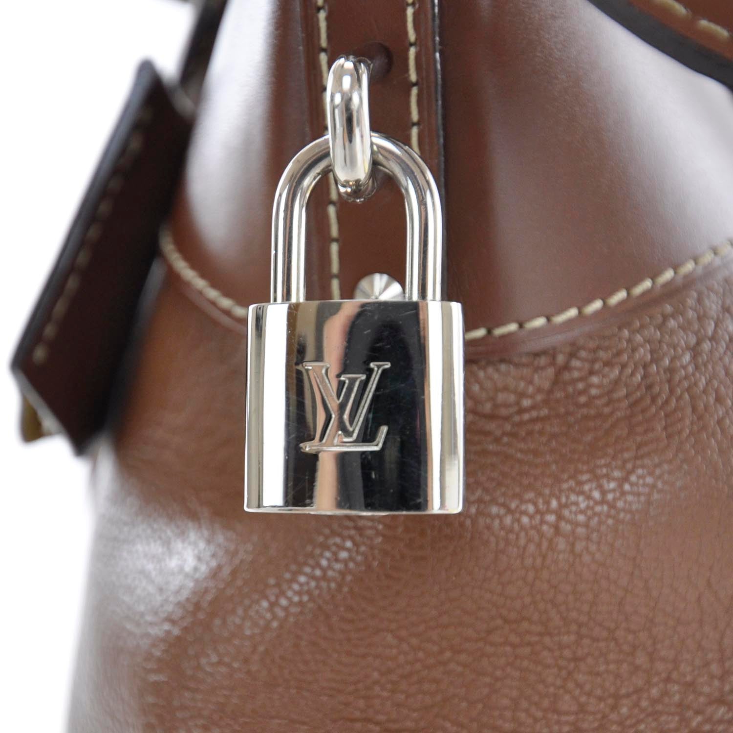Louis Vuitton Suhali Lockit PM Sienne 7 of 12