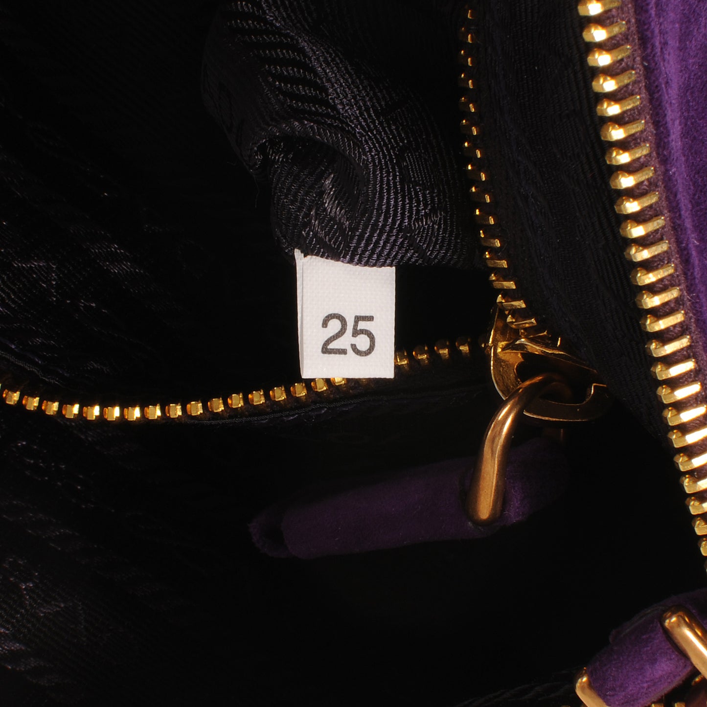 Suede Box Shoulder Bag Viola