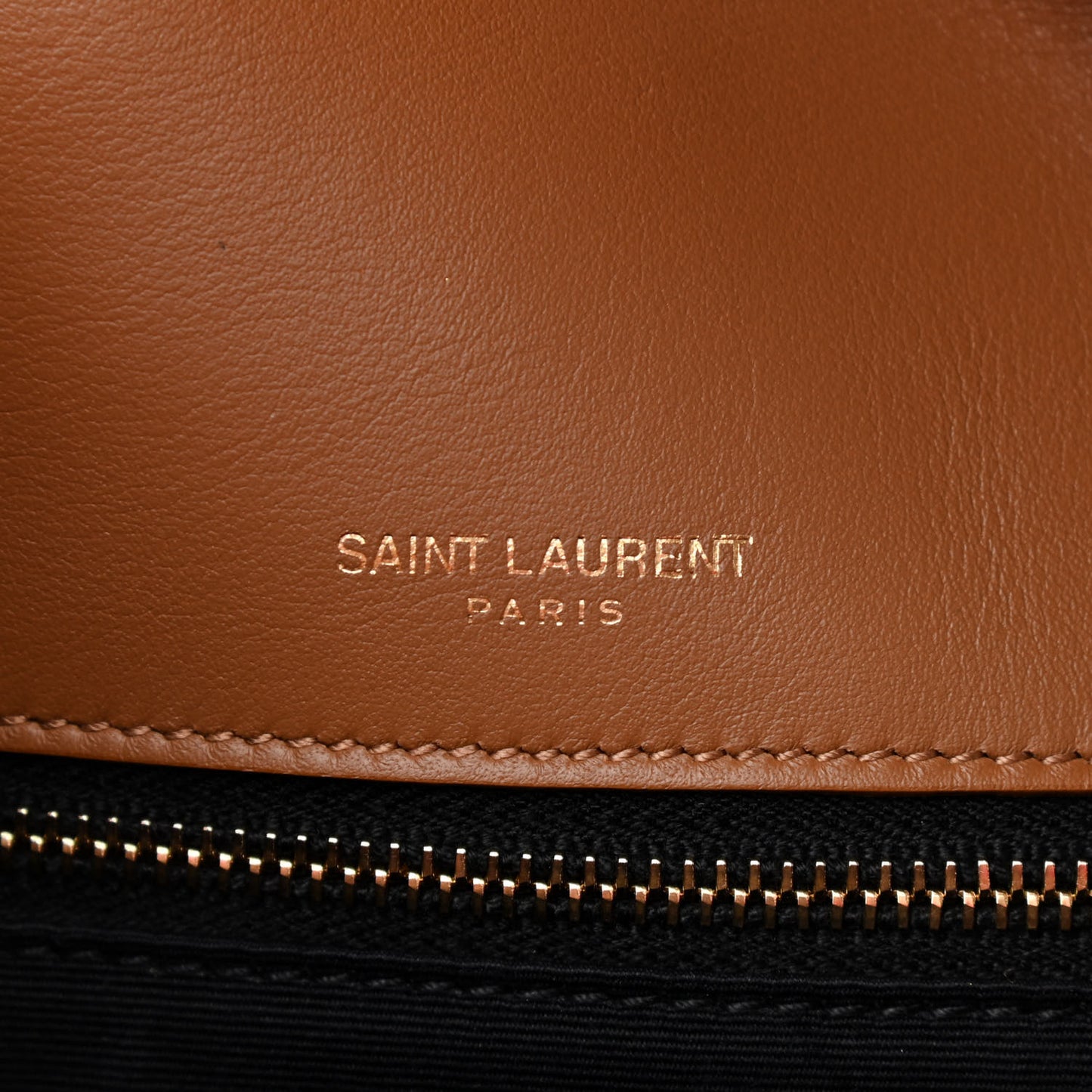 Suede Monogram Medium Niki Chain Satchel Cinnamon