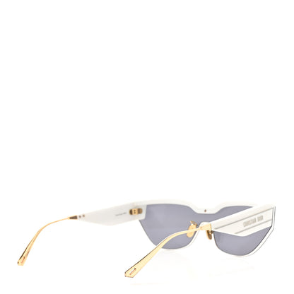 Christian Dior Acetate DiorClub M3U Cat Eye Mask Sunglasses White 4 of 7