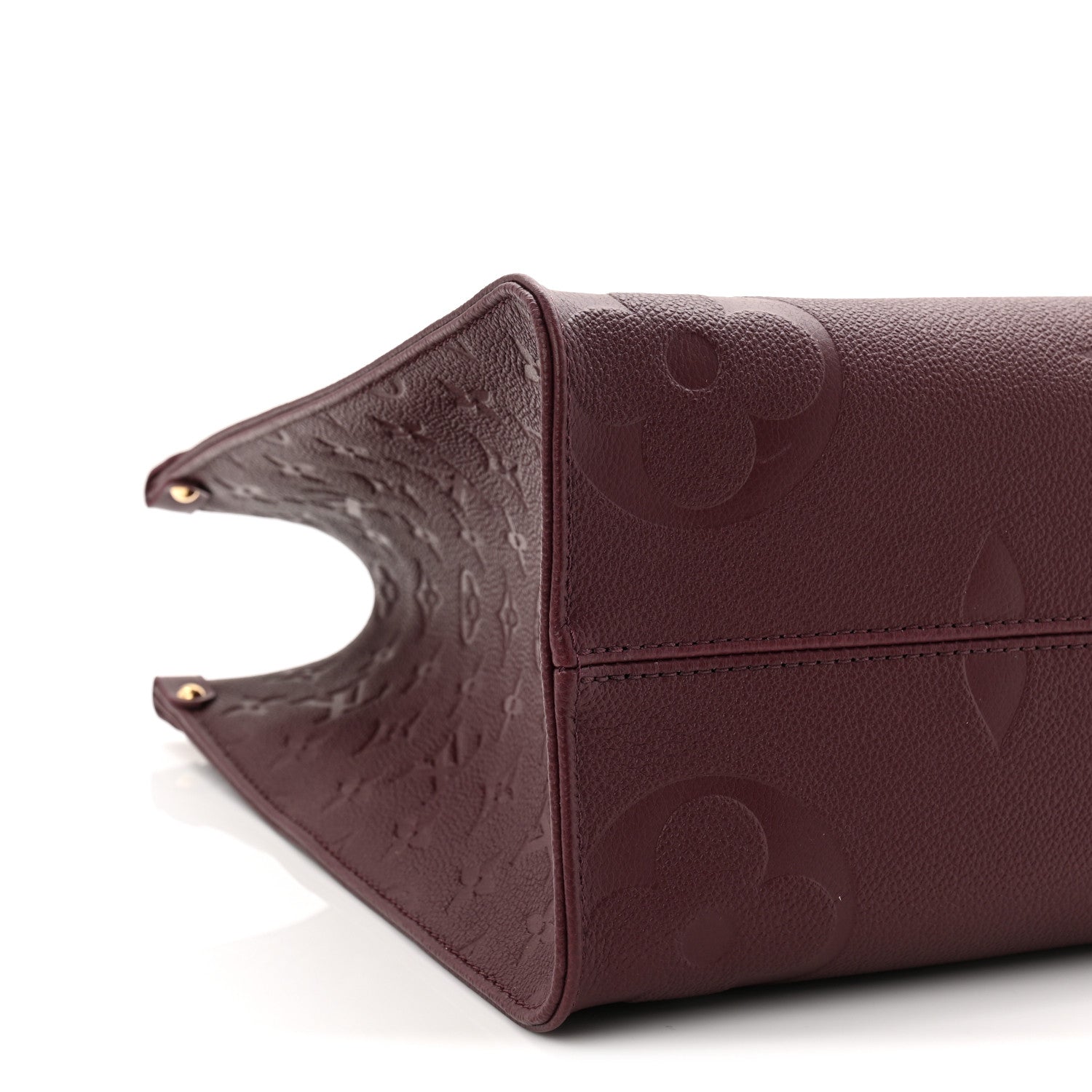 Louis Vuitton Empreinte Monogram Giant Onthego MM Wine 8 of 9