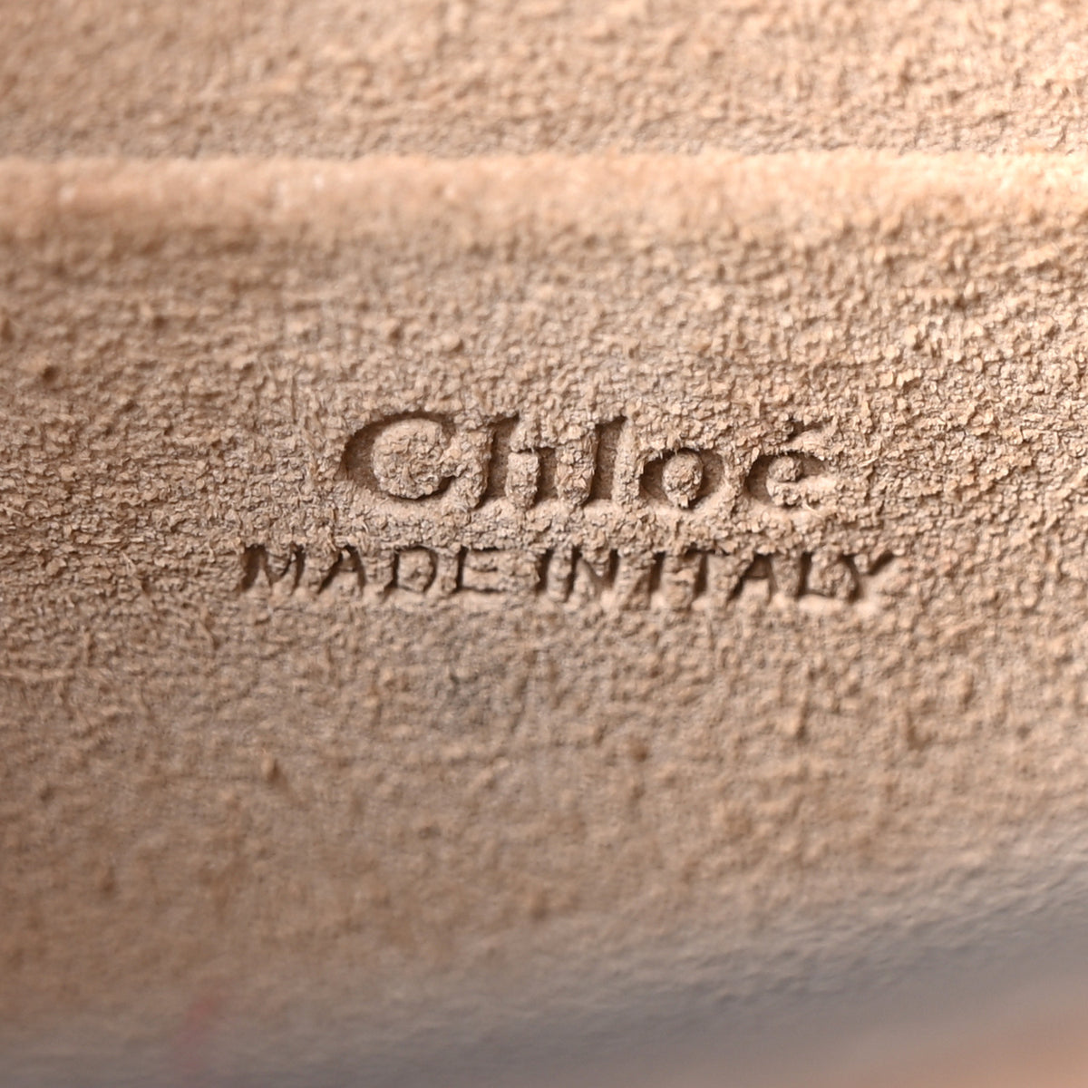 Chloe Calfskin Suede Small Nile Bracelet Bag Biscotti Beige 6 of 10
