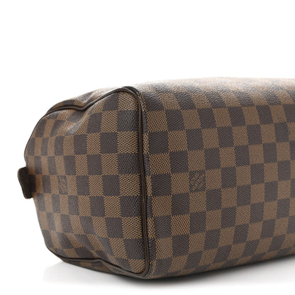 Louis Vuitton Damier Ebene Speedy 25 9 of 10