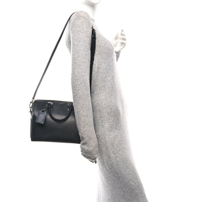 Louis Vuitton Epi Speedy Bandouliere 25 Black 2 of 9