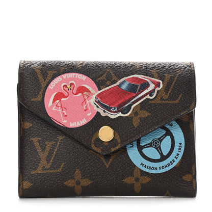 Louis Vuitton Monogram World Tour Victorine Wallet 1 of 11