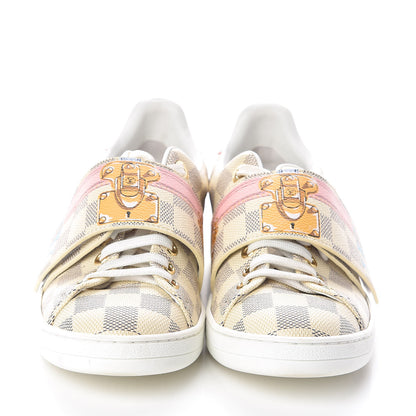 Louis Vuitton Damier Azur Summer Trunks Frontrow Sneakers 36.5 2 of 7