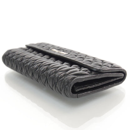 Miu Miu Matelasse Wallet Black 3 of 6