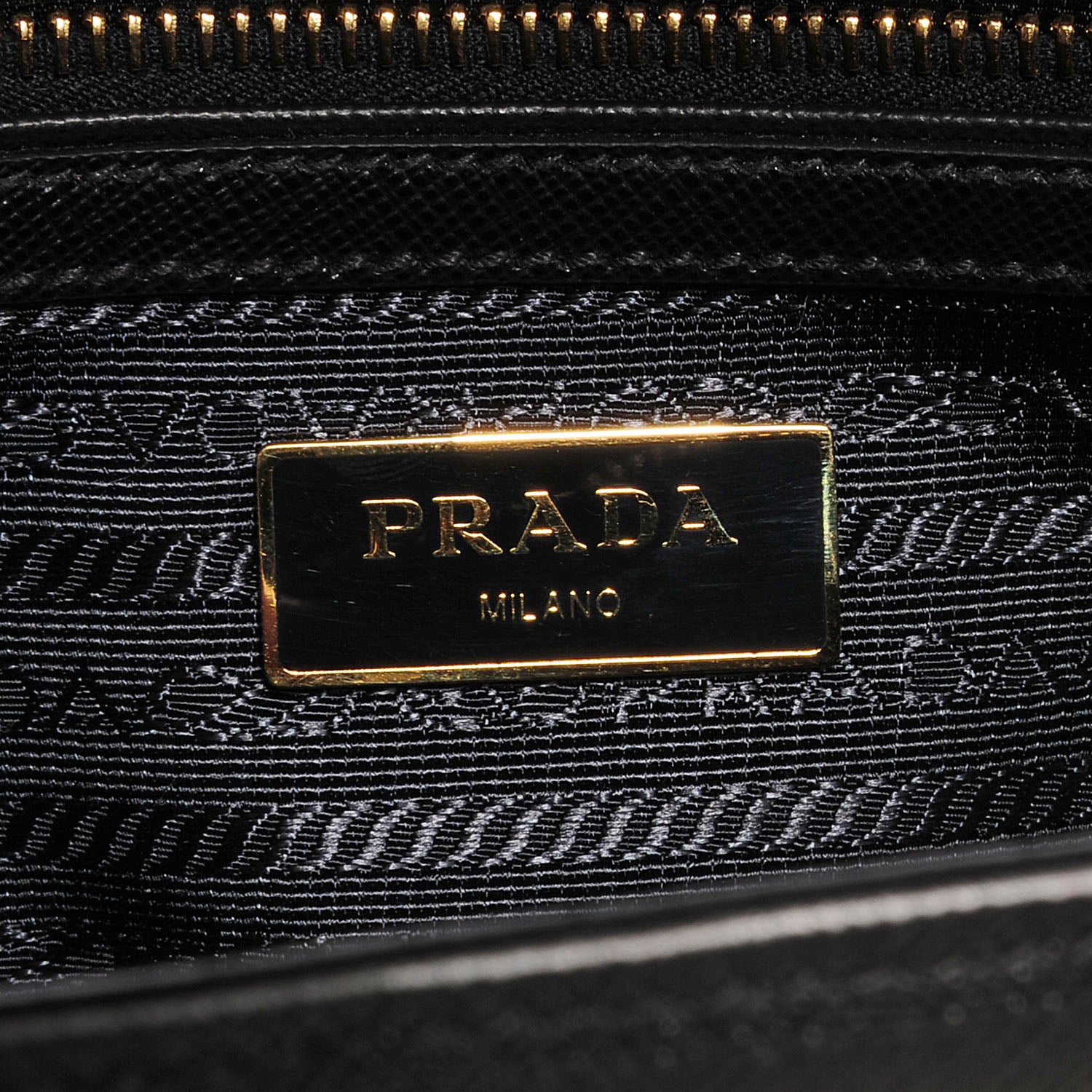 Prada Saffiano Lux Medium Tote Nero Black 10 of 12