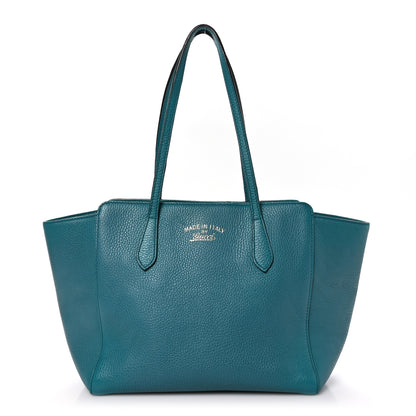 Gucci Dollar Calfskin Small Swing Tote Deep Cobalt 1 of 10