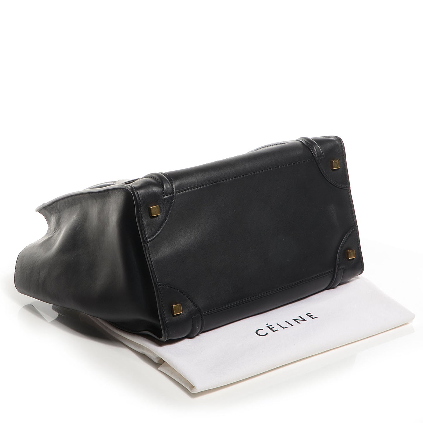 Smooth Calfskin Mini Luggage Black
