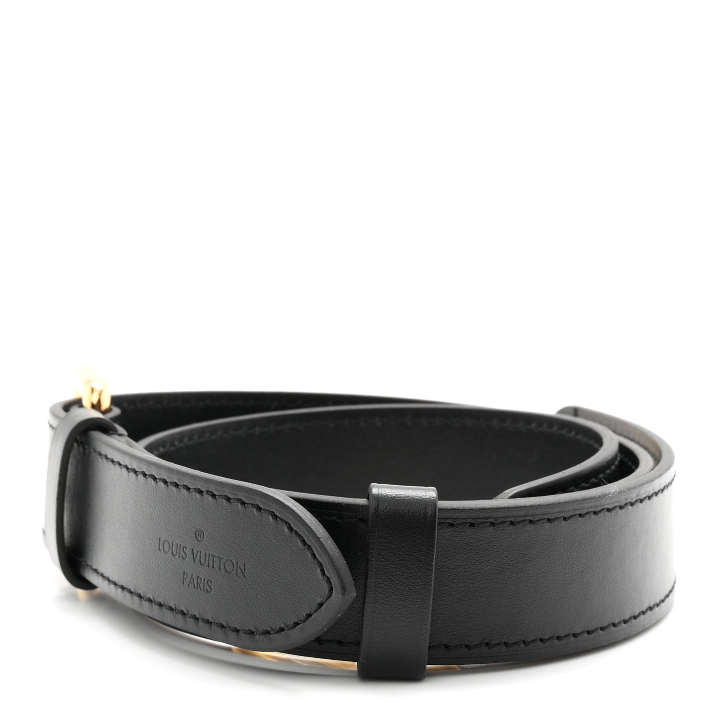 Calfskin Odeon PM Adjustable Shoulder Strap Black