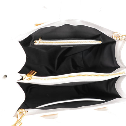 Versace Patent Micro Vanitas Icon Handbag White 5 of 6