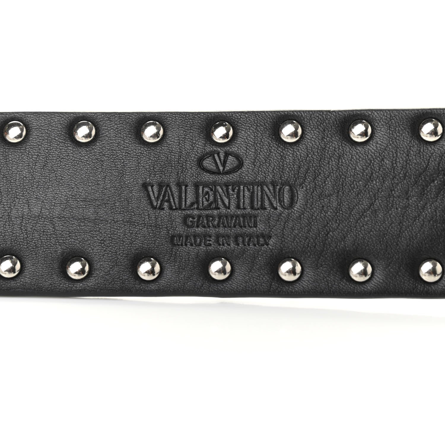 Valentino Garavani Lambskin Free Rockstud Spike Shoulder Strap Black 3 of 8