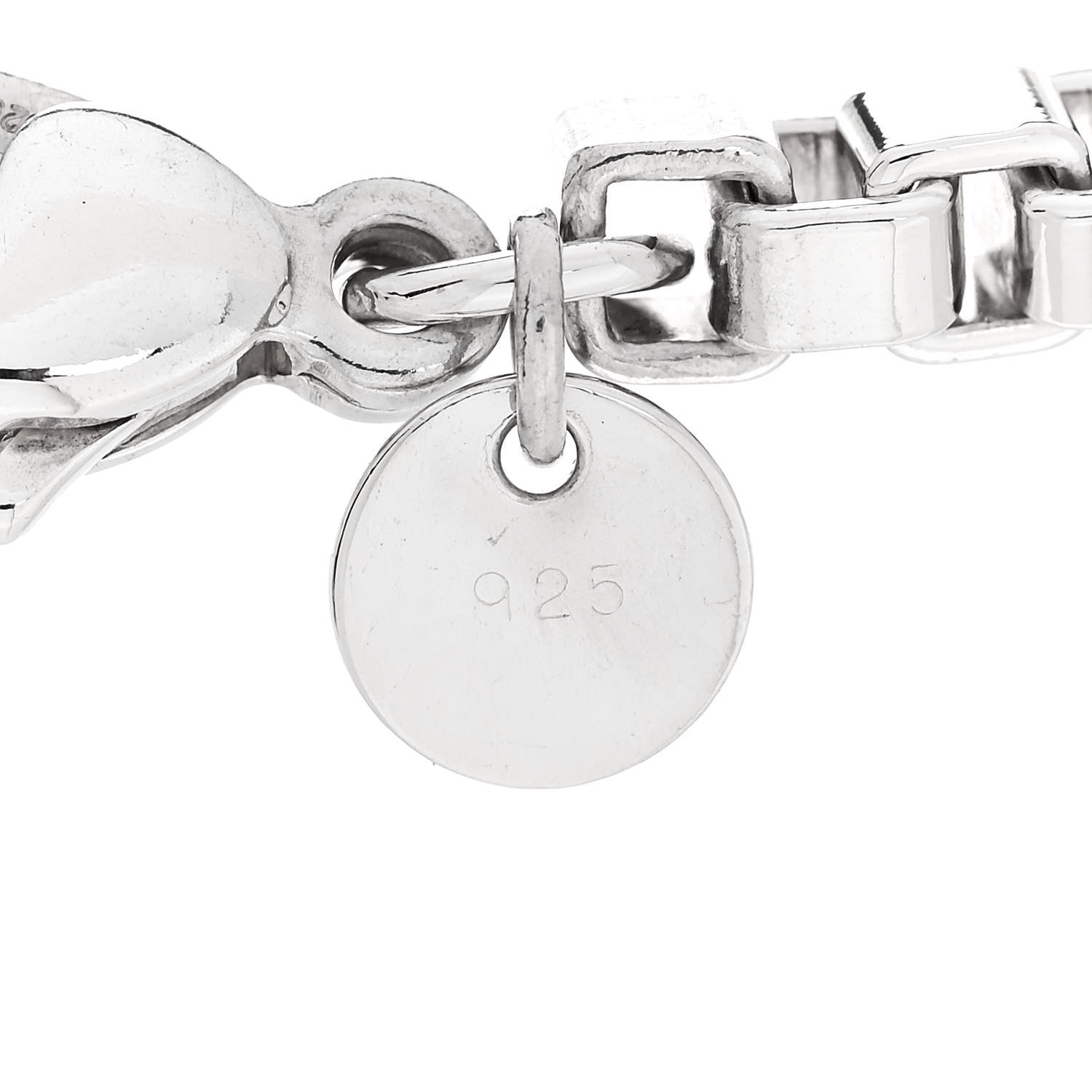 Tiffany Sterling Silver 4mm Venetian Link Bracelet 4 of 4
