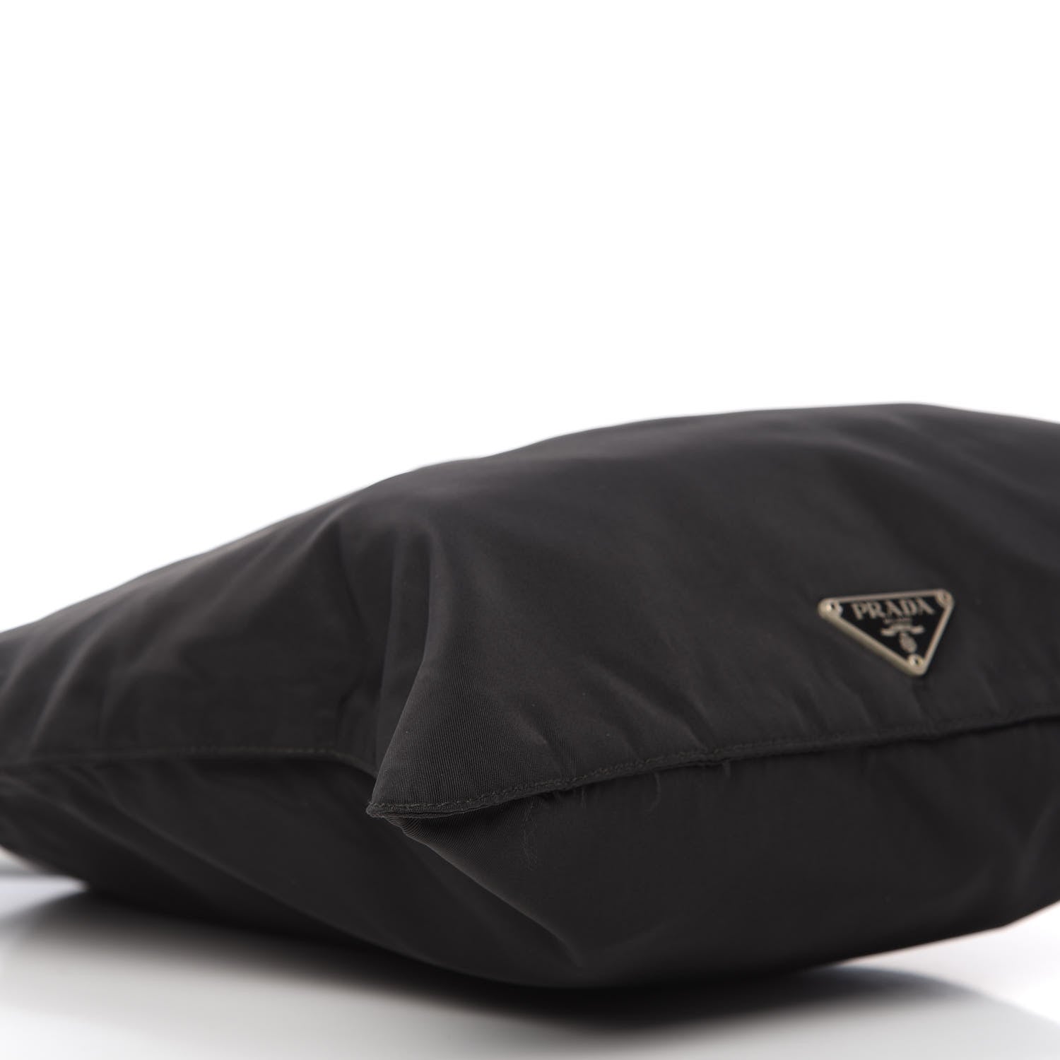 Prada Nylon Flat Messenger Bag Black 6 of 9