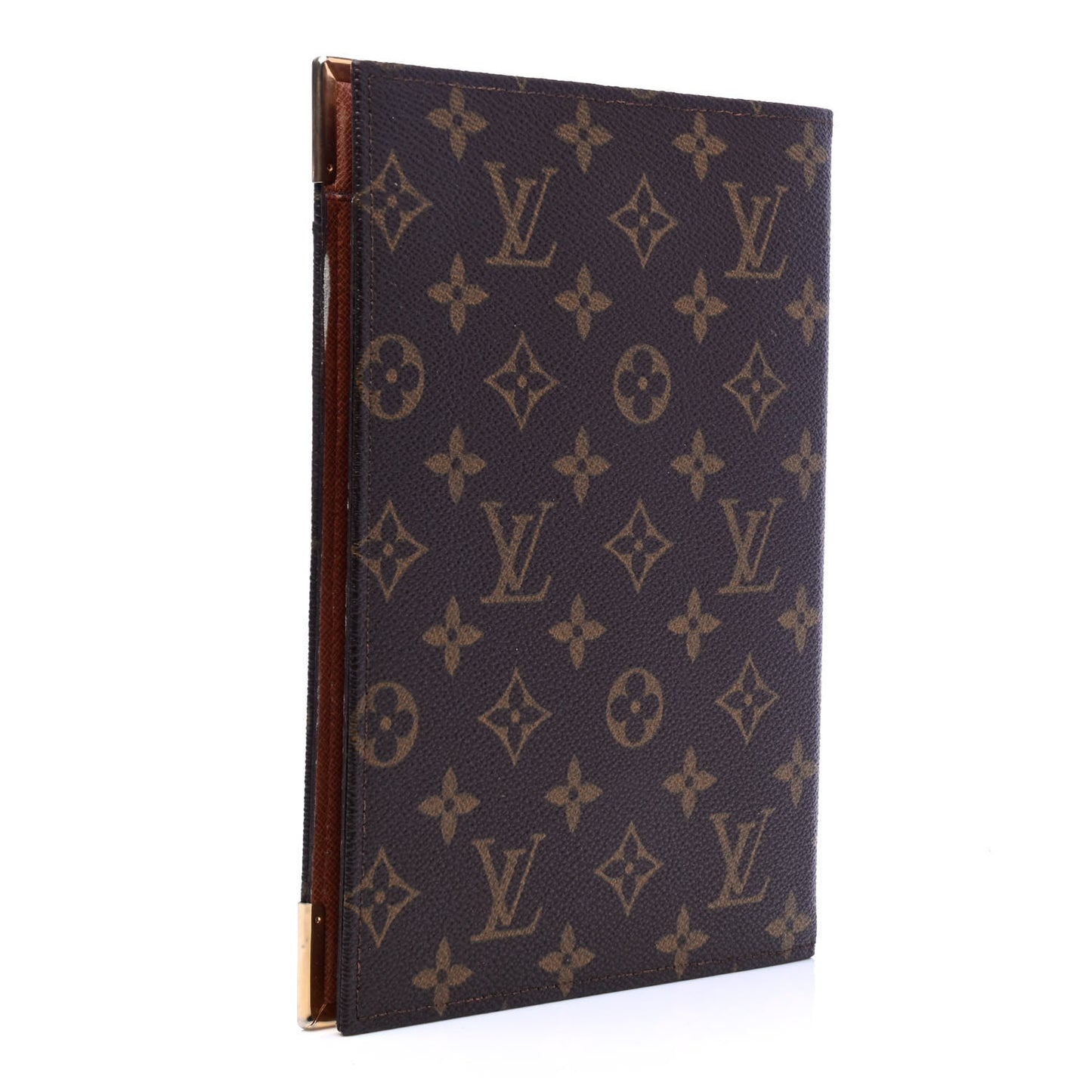 Monogram Desk Agenda Cover