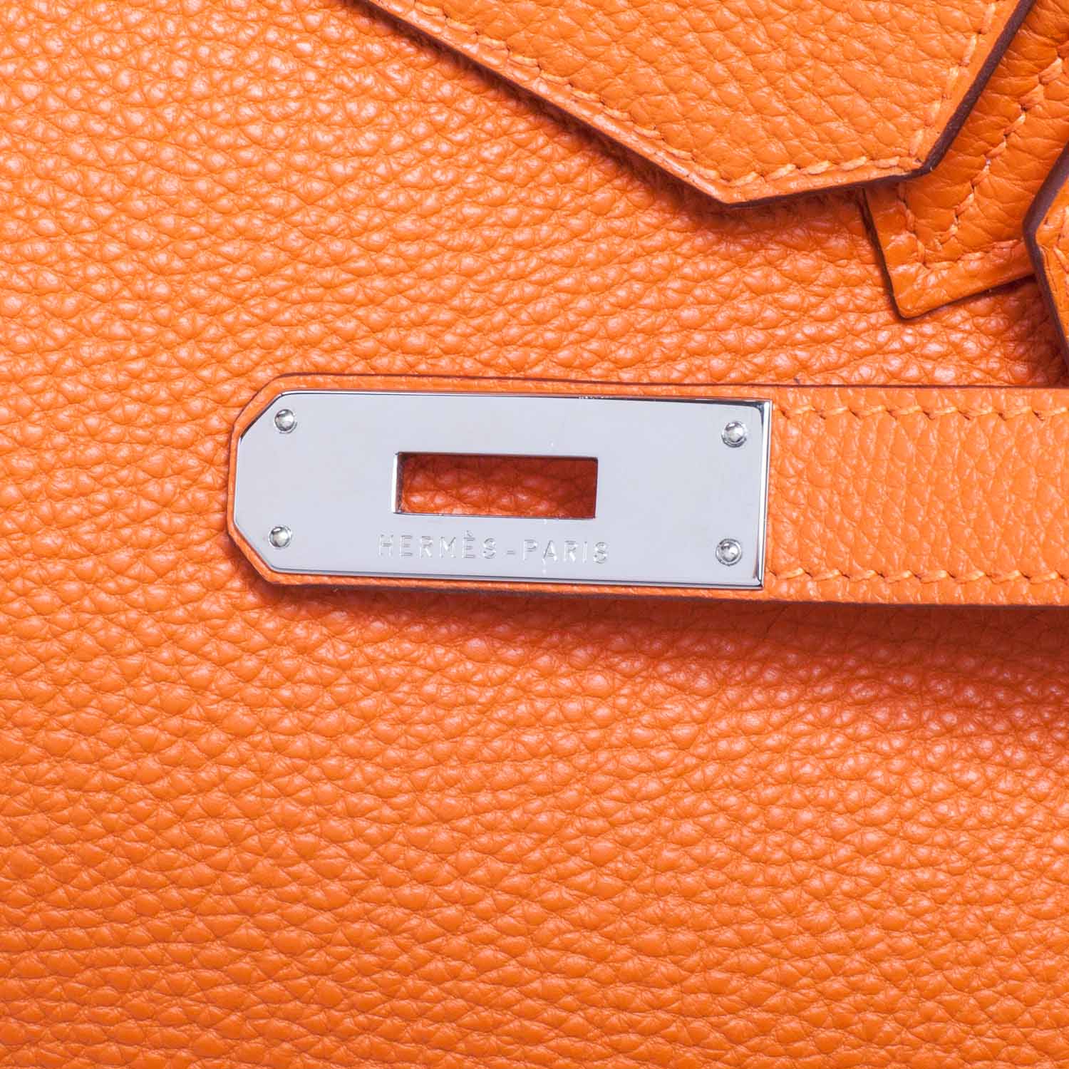Hermes Togo Birkin 35 Orange 7 of 11