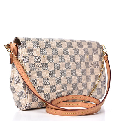 Louis Vuitton Damier Azur Favorite MM 2 of 10