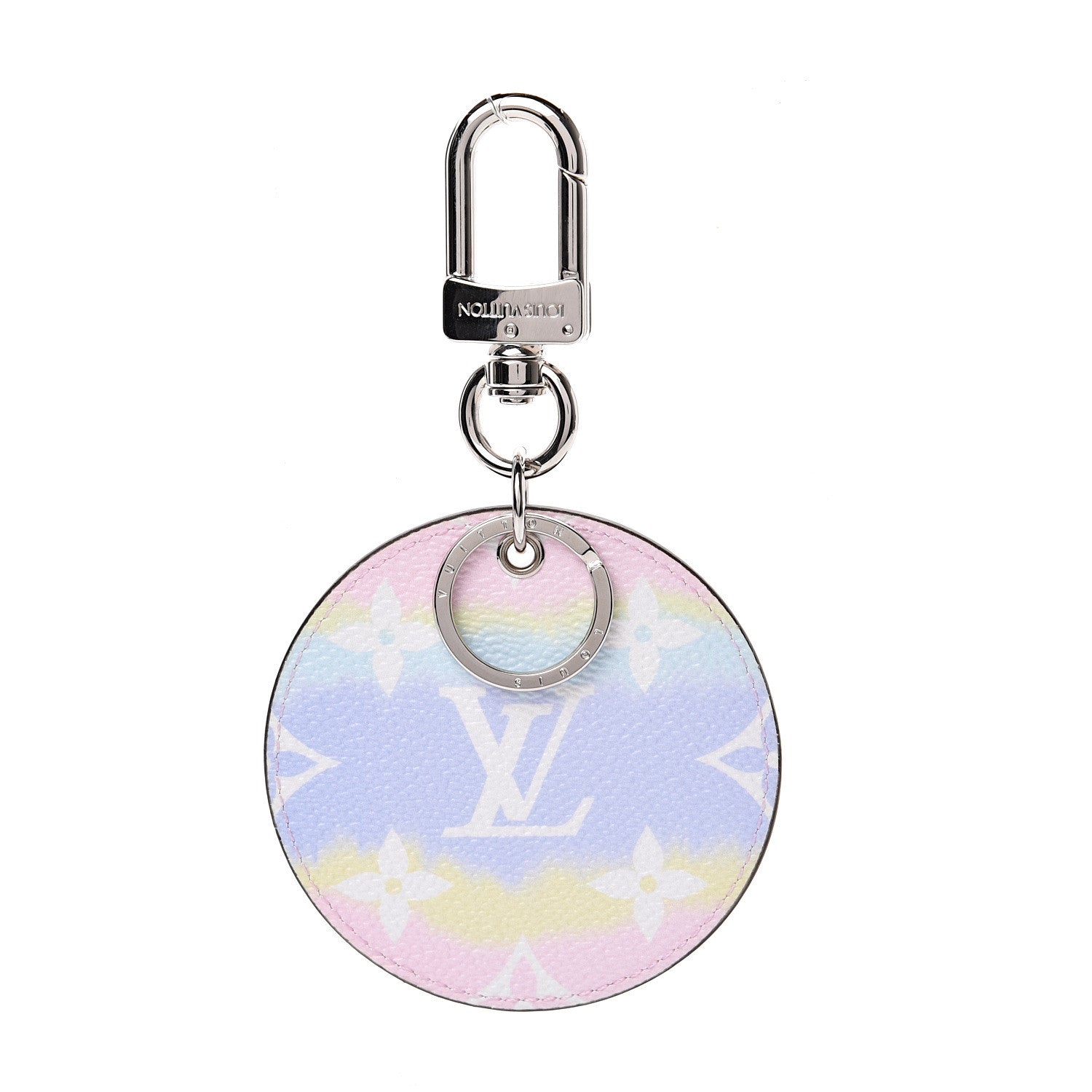 Louis Vuitton Monogram Escale Bag Charm Key Holder Pastel 1 of 3