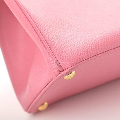 Prada Saffiano Small Galleria Double Zip Tote Petalo 10 of 15