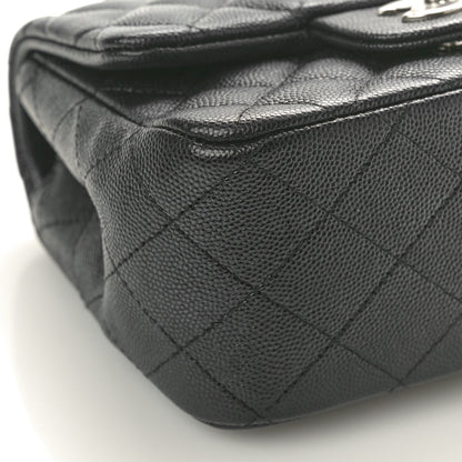 Chanel Caviar Quilted Mini Square Flap Black 9 of 10