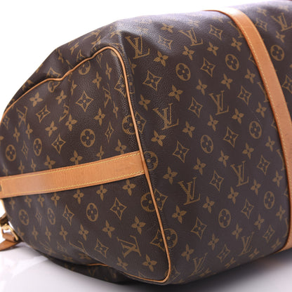 Louis Vuitton Monogram Keepall Bandouliere 55 5 of 9