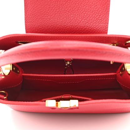 Louis Vuitton Taurillon Capucines BB Scarlet Red 6 of 10