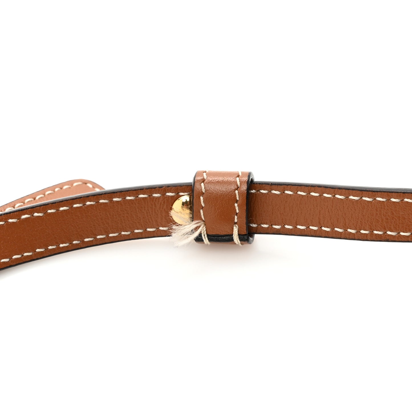 Triomphe Canvas Lambskin Wallet On Strap Tan