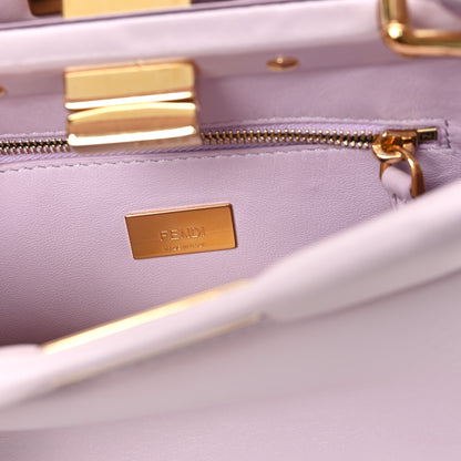 Fendi Nappa Apolo XS Peekaboo Iconic Satchel Anemone 7 of 12