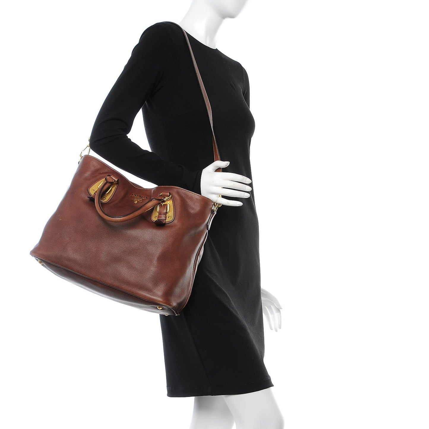 Soft Calf Tote Nocciolo