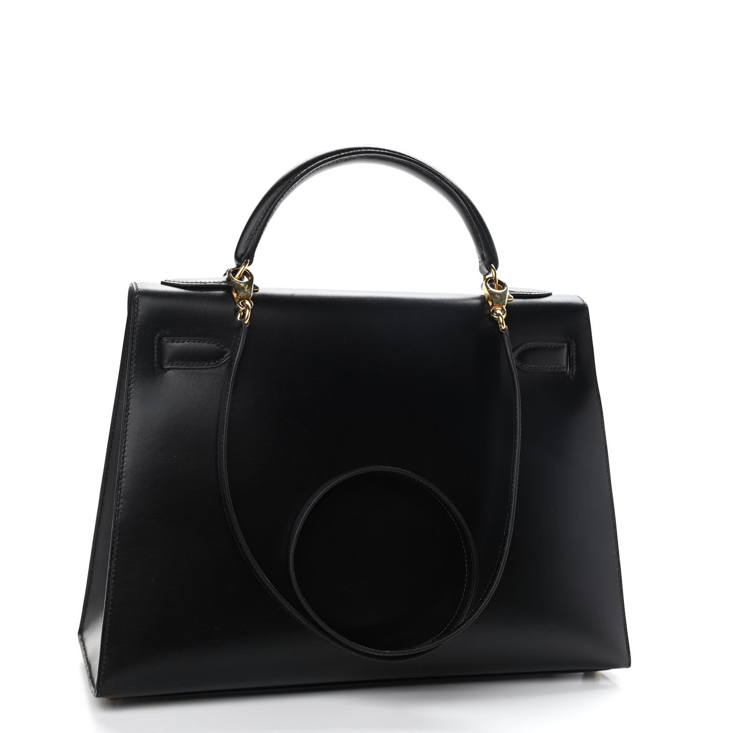 Hermes Box Kelly Sellier 32 Black 2 of 15
