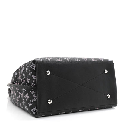 Louis Vuitton Mahina Carmel Hobo PM Black 4 of 9