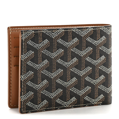 Goyard Goyardine Bi-Fold Victoire PM Wallet Black Gold 3 of 10