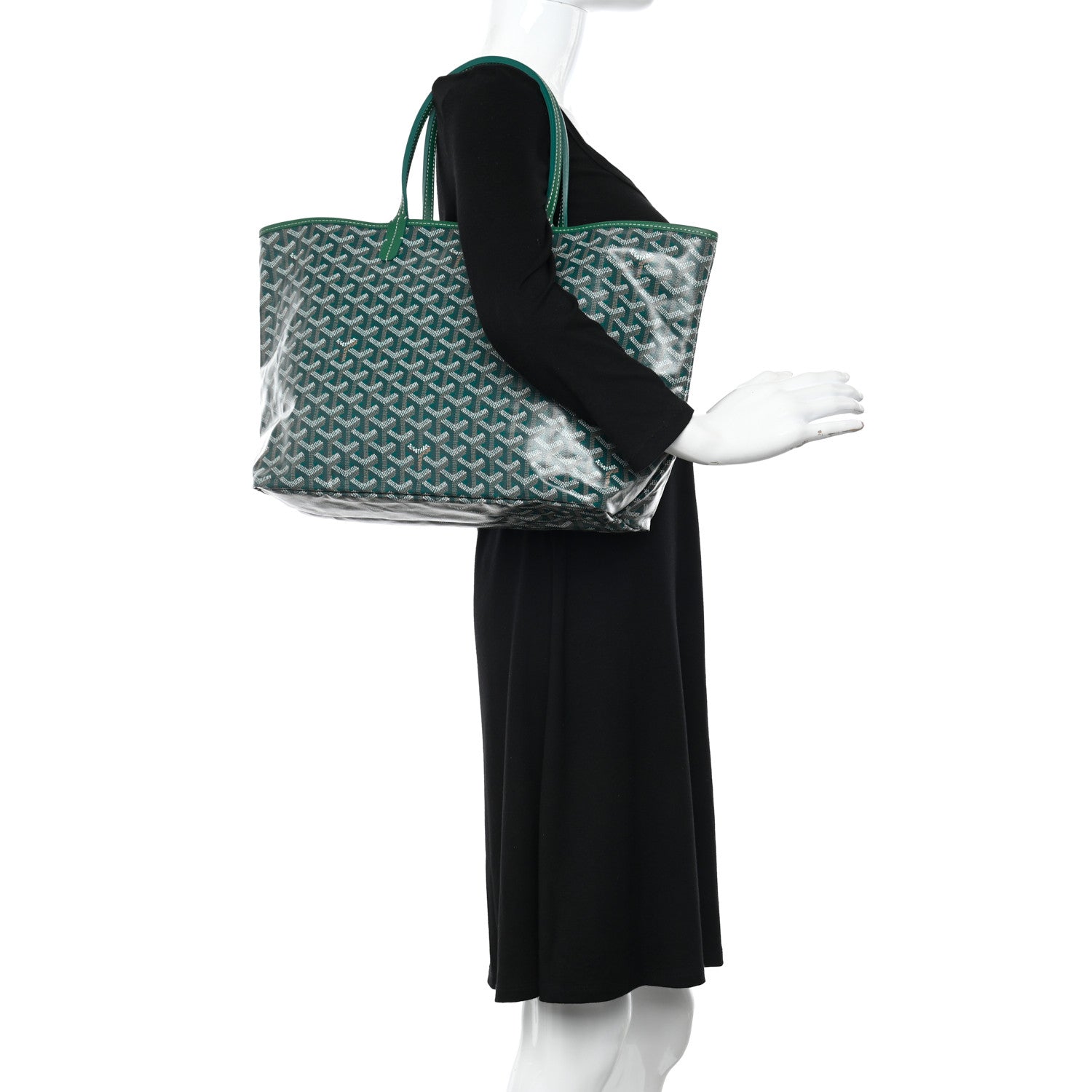 Goyard Goyardine Saint Louis PM Green 2 of 10