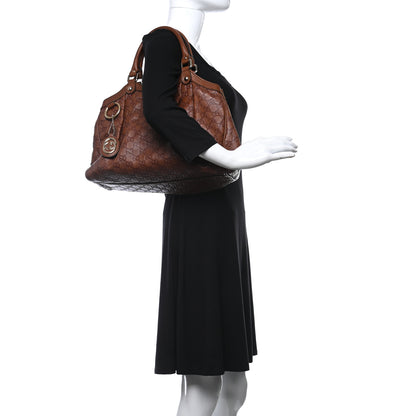 Gucci Guccissima Medium Sukey Brown 2 of 9