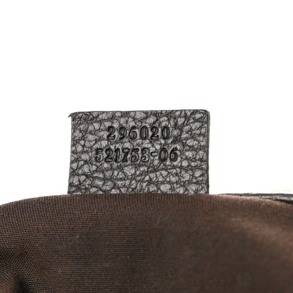 Gucci Crystal Monogram Large Joy Tote Beige Ebony Testa di Moro 7 of 21