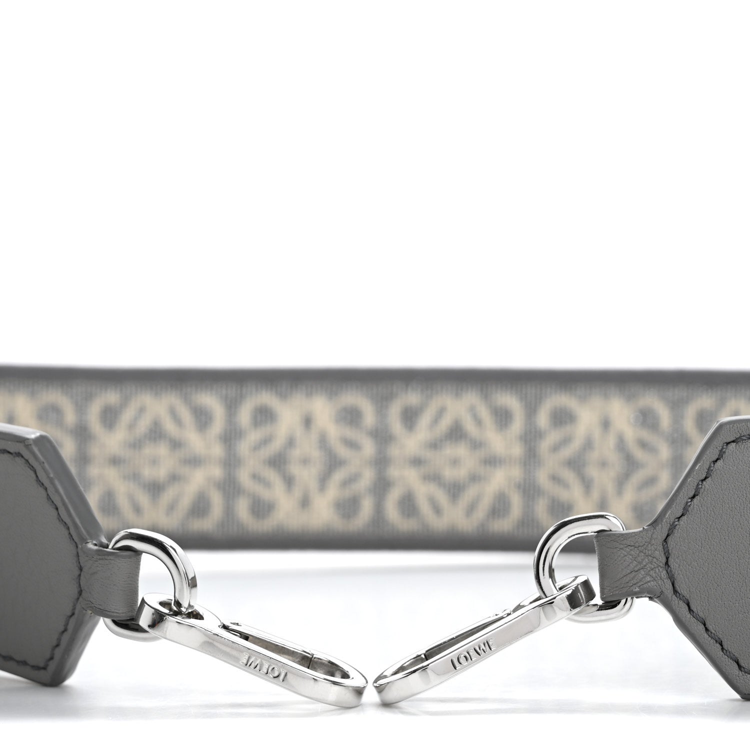 Loewe Calfskin Anagram Strap Silver 3 of 7