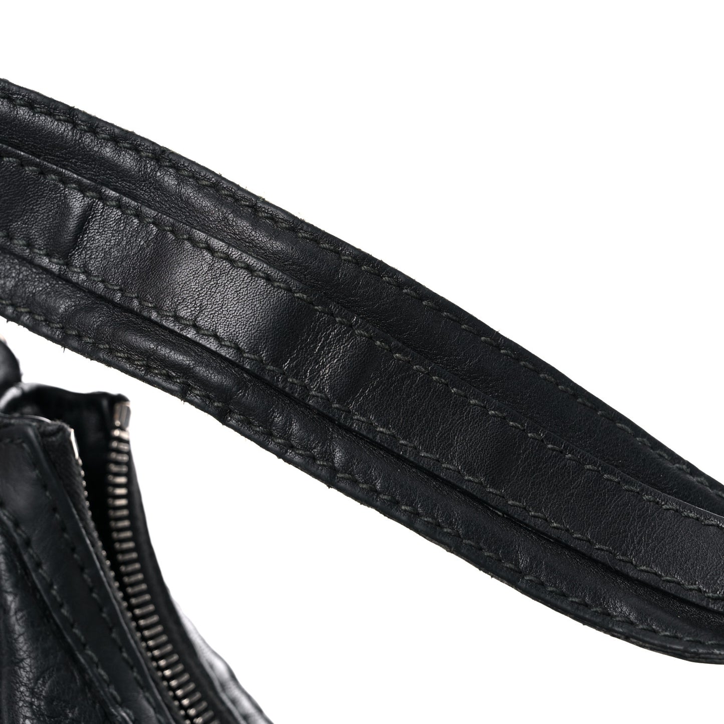 Guccissima Large GG Twins Hobo Black