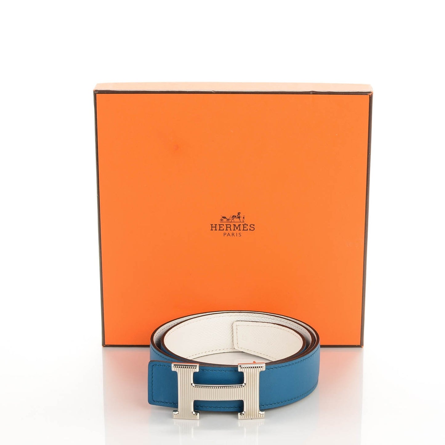Swift Epsom 32mm H Belt Colvert White