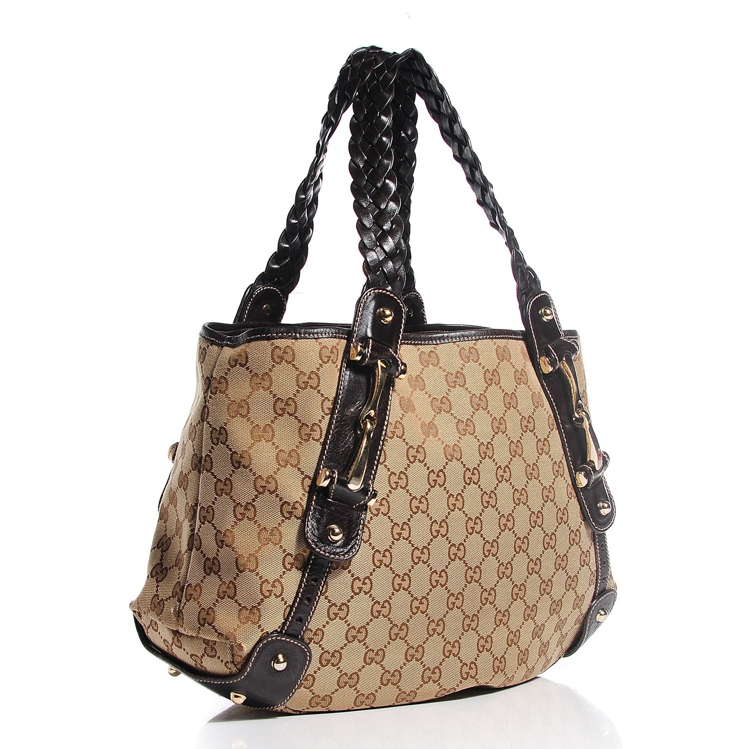 Gucci Monogram Small Pelham Shoulder Bag Dark Brown 3 of 11