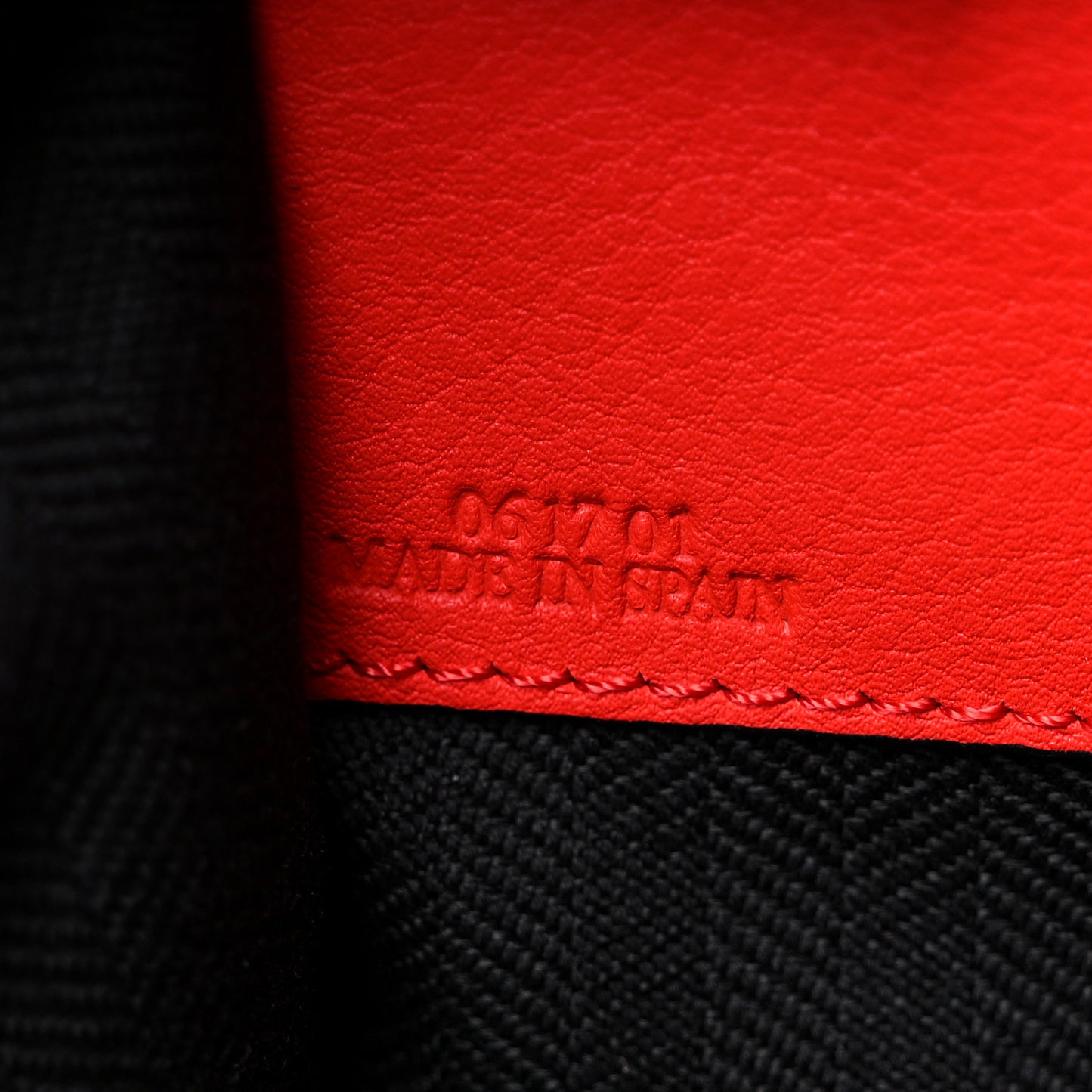 Calfskin Small Hammock Shoulder Bag Scarlet Red