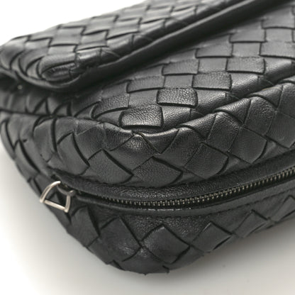 Bottega Veneta Nappa Intrecciato Mini Chain Messenger Black 10 of 13