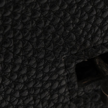 Hermes Taurillon Clemence Birkin 35 Black 17 of 19