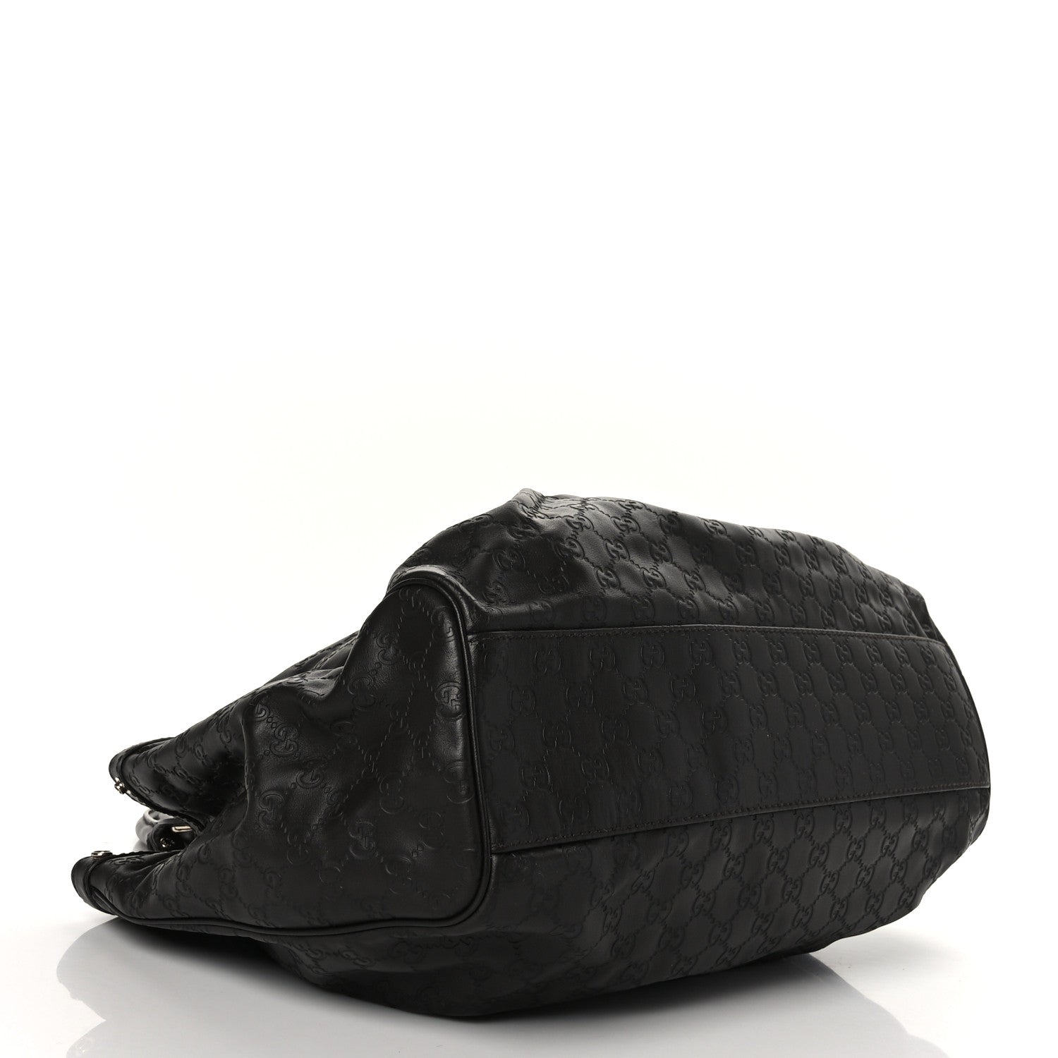 Gucci Guccissima Vitello Tender Large Sukey Tote Testa di Moro 4 of 9